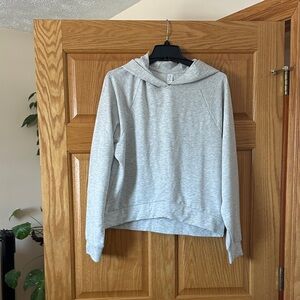 Yogalicious Light Gray Crewneck Sweatshirt